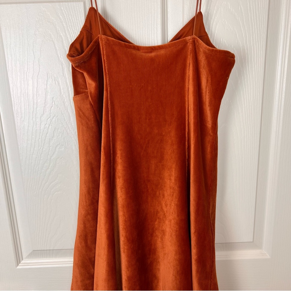 Burnt Orange Mini Dress - Picture 9 of 10